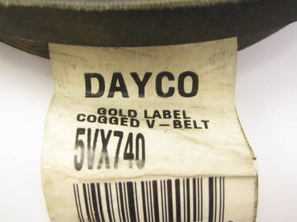 Dayco 5VX740 Industrial VX-Wedge Accessory Drive Belt - 5/8'' X 74''