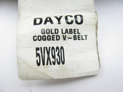 Dayco 5VX930 Industrial VX-Wedge Accessory Drive Belt - 21/32'' X 93''