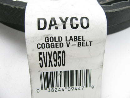 Dayco 5VX950 Cogged  Power Transmission V-Belt  Outside Length 95 In