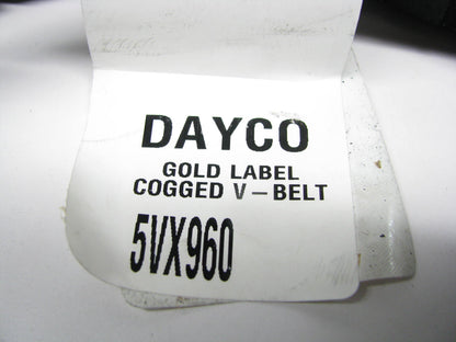 Dayco 5VX960 Industrial VX-Wedge Accessory Drive Belt, 5/8'' X 96''