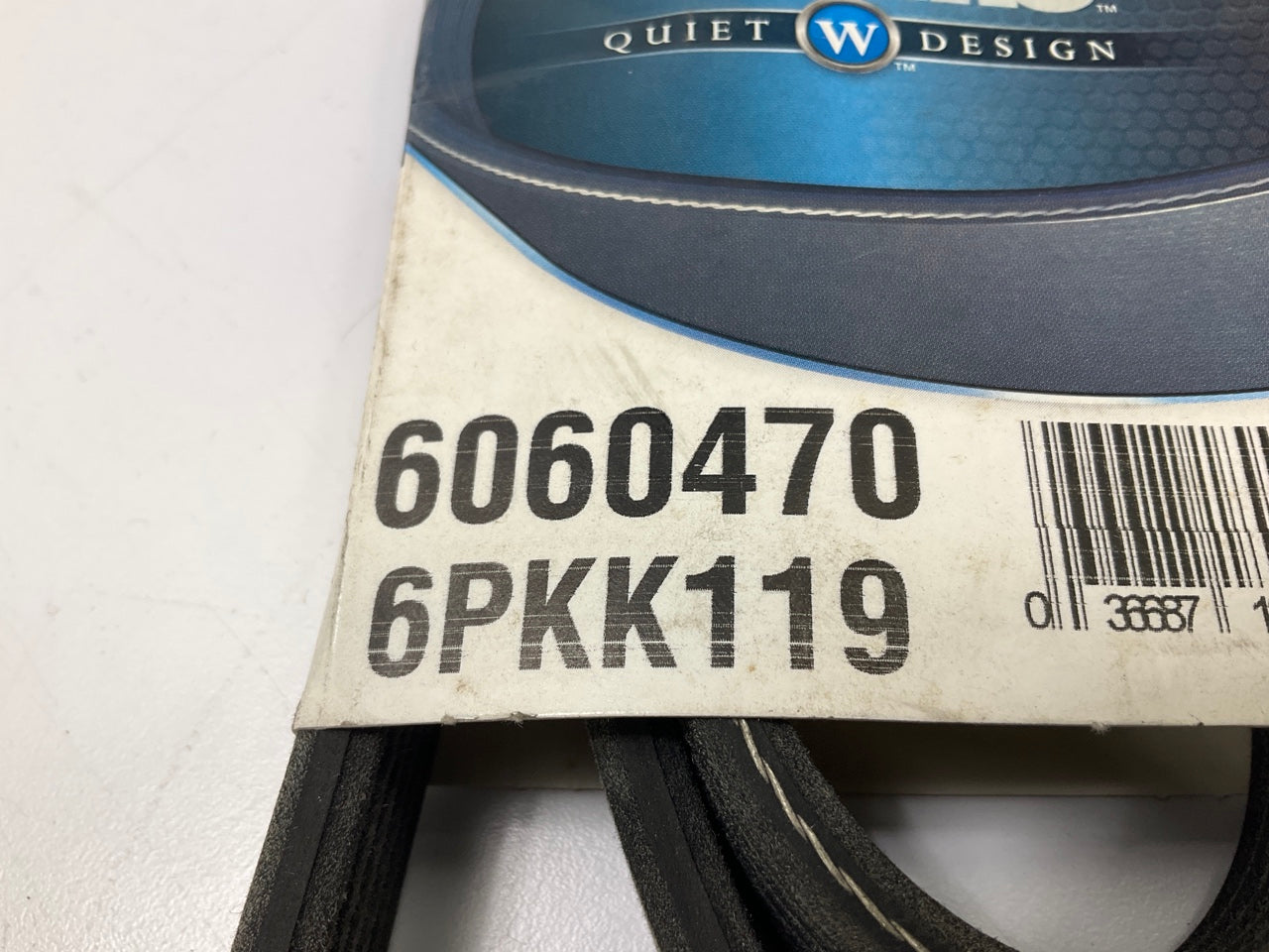 Dayco 6060470 Serpentine Main Drive Belt 1999-2006 VW Golf, Jetta 1.8L 2.0L Gas