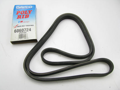 Dayco 6060724 Serpentine Belt - 0.84'' X 73.701'' - 6 Ribs