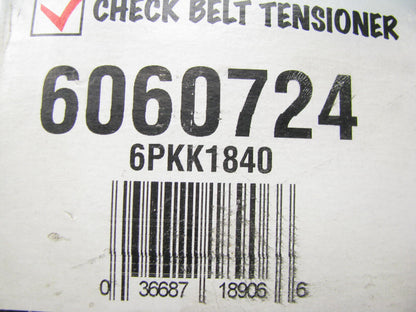 Dayco 6060724 Serpentine Belt - 0.84'' X 73.701'' - 6 Ribs