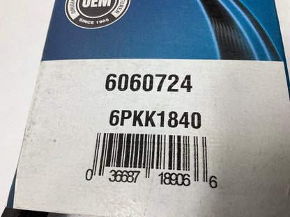 Dayco 6060724 Main Drive Serpentine Belt - 1999-2000 Volvo C70, 1998-2007 V70