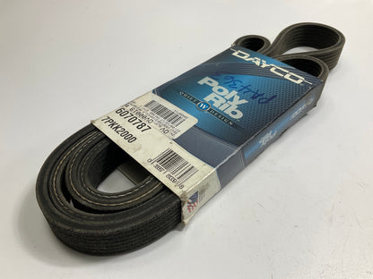 Dayco 6070787 Main Drive Serpentine Belt For 2008 Porsche Cayenne 4.8L V8