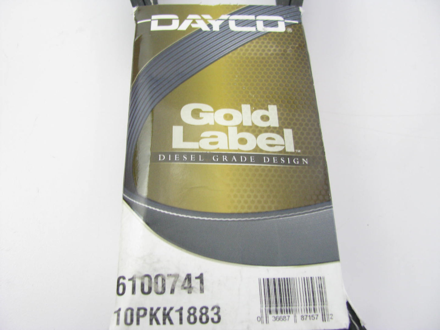 Dayco 6100741 Serpentine Belt for 2011-2013 Mack GU7 GU8 10.8L Diesel