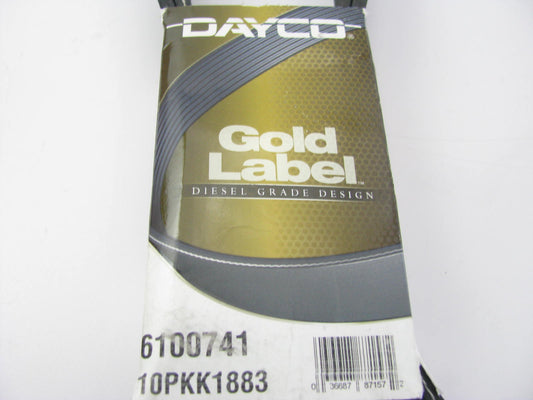 Dayco 6100741 Serpentine Belt for 2011-2013 Mack GU7 GU8 10.8L Diesel