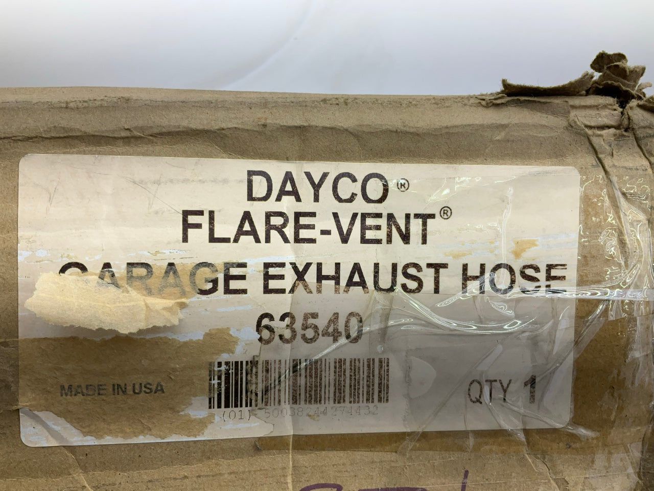 Dayco 63540 Flare-Vent Garage Exhaust Hose, 4'' X 11' Long