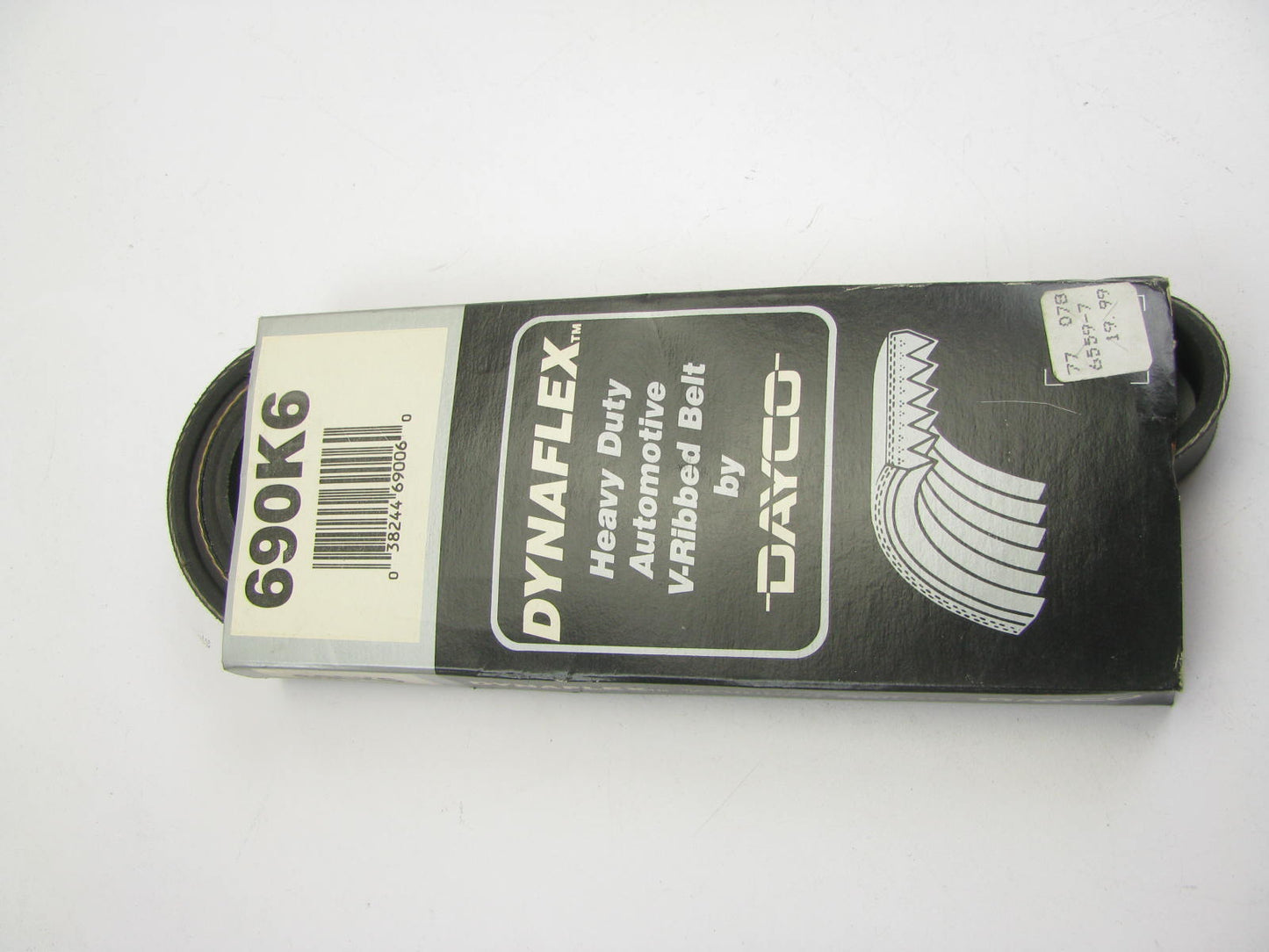 Dayco 690K6 Serpentine Belt - 0.84'' X 69.50'' - 6 Ribs