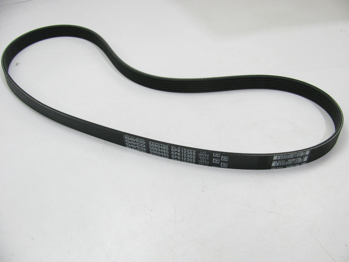 Dayco 6PK1230S Serpentine Belt - 0.84'' X 48.00'' - 6 Ribs