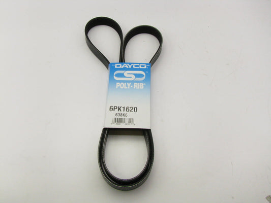 Dayco 6PK1620 Serpentine Belt - 0.84'' X 64.00'' - 6 Ribs