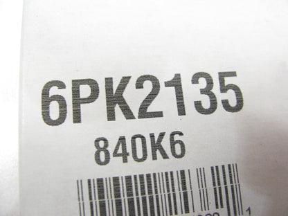 Dayco 6PK2135  Serpentine Accessory Drive Belt-  6 X 2135