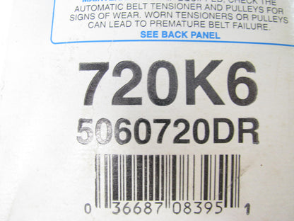 Dayco 720K6 Serpentine Belt