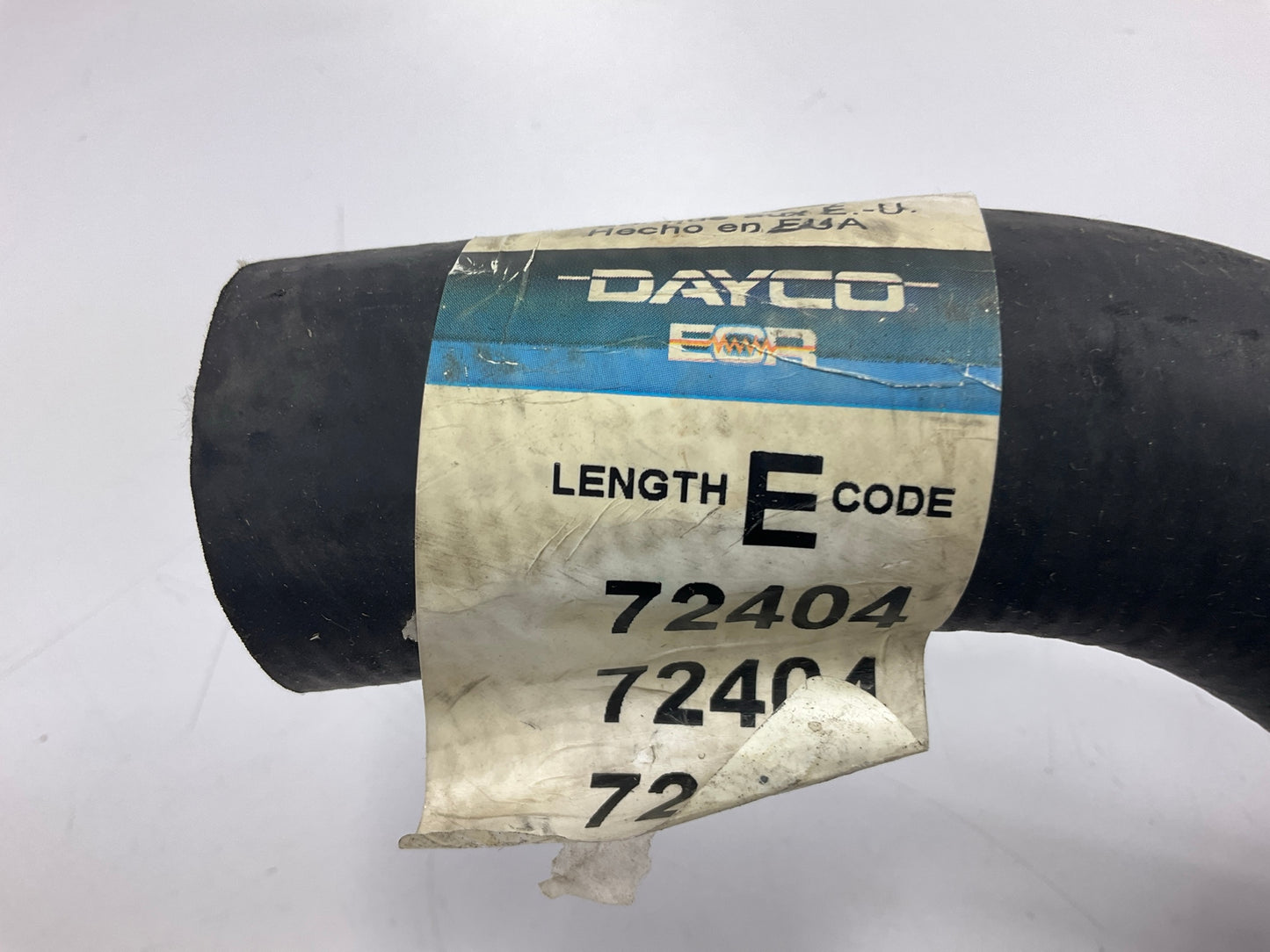 Dayco 72404 Upper Radiator Coolant Hose