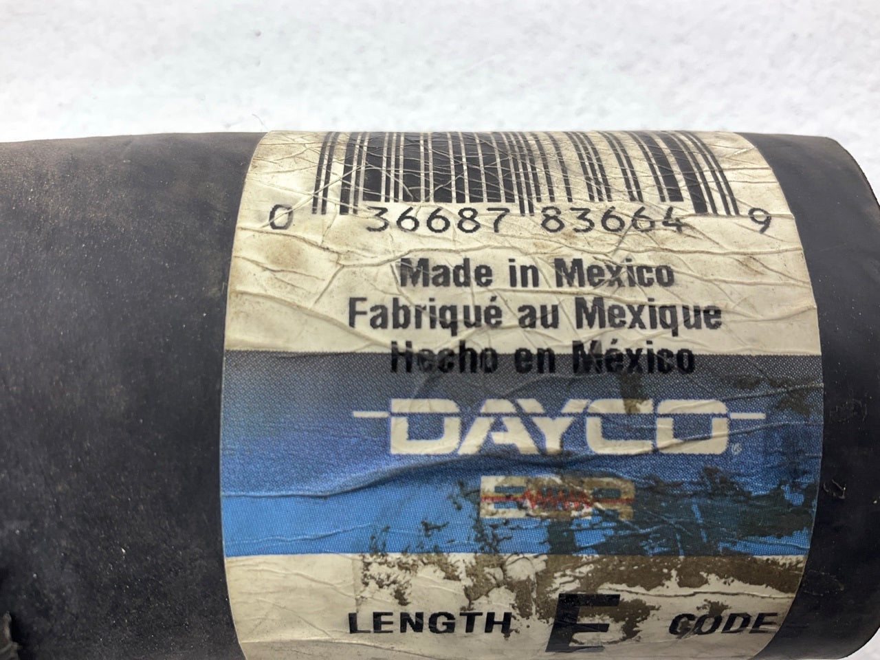 Dayco 72685 Upper Curved Radiator Coolant Hose
