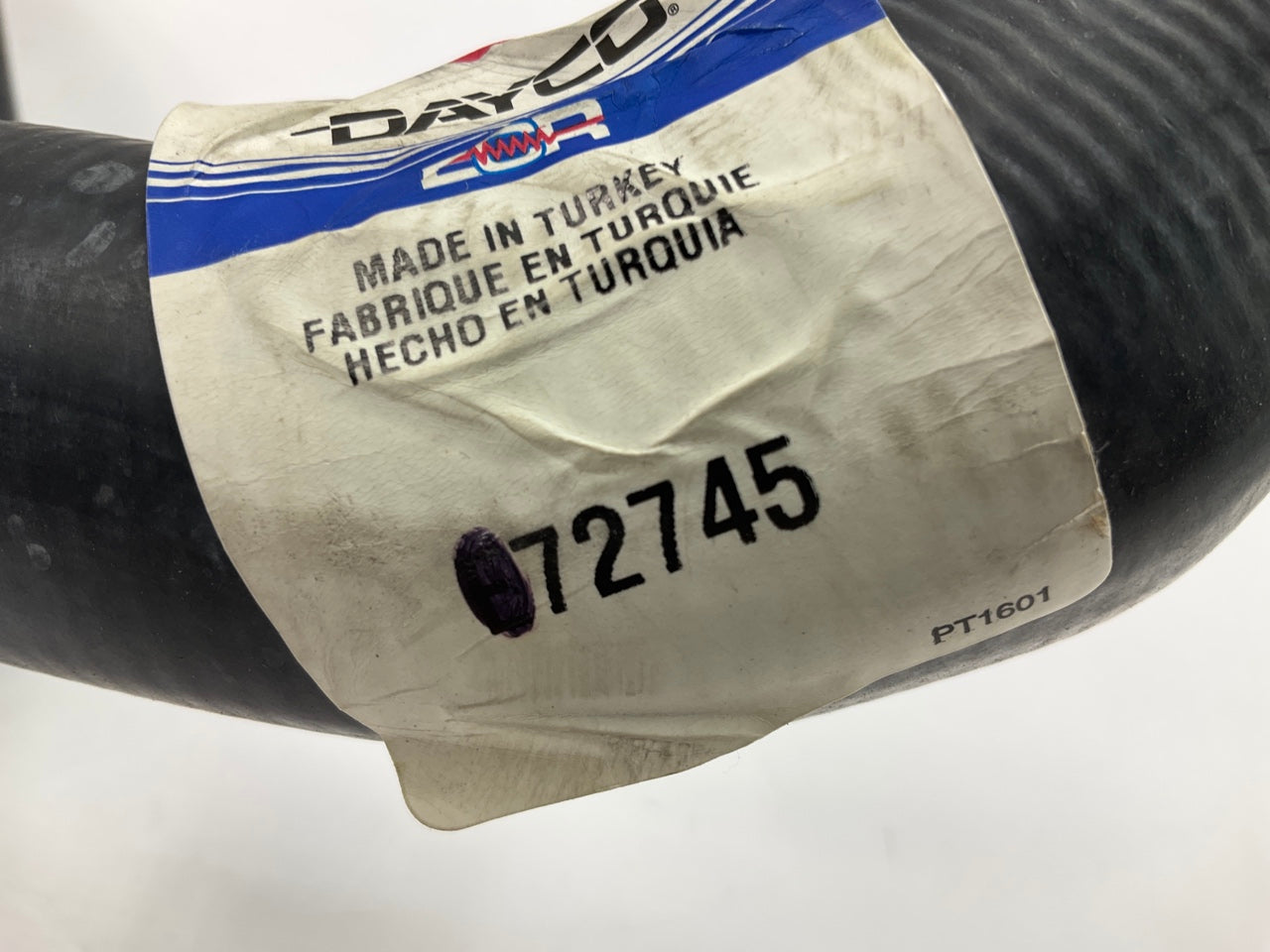 Dayco 72745 Upper Radiator Coolant Hose