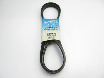 Dayco 735K6 Serpentine Belt - 0.84'' X 74.00'' - 6 Ribs