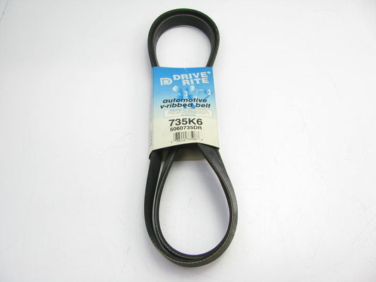 Dayco 735K6 Serpentine Belt - 0.84'' X 74.00'' - 6 Ribs