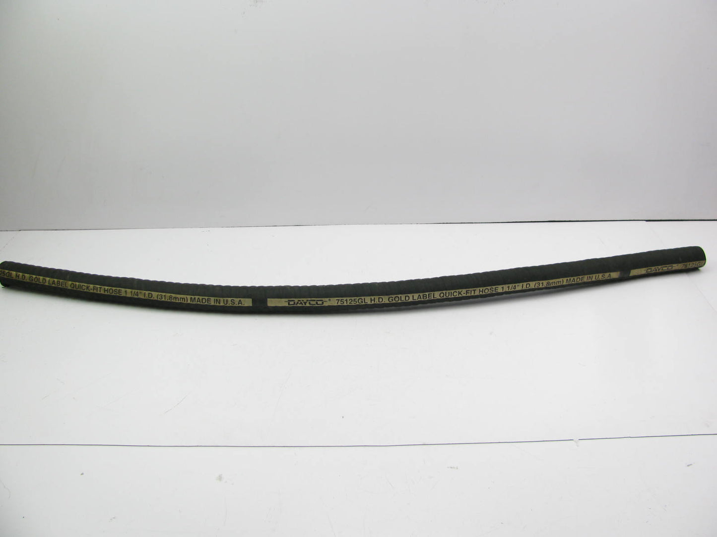 Dayco 75125GL Engine Radiator Coolant Hose - 1-1/4'' ID X 48'' - Cut To Length