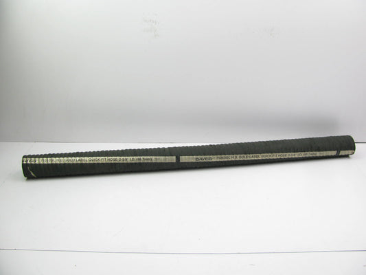Dayco 75263GL Engine Radiator Coolant Hose - 2-5/8'' ID X 48'' Long