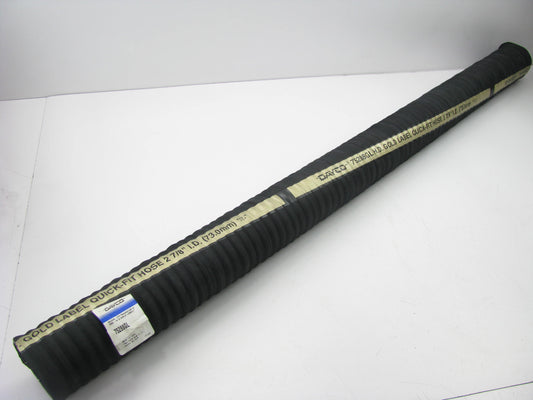 Dayco 75288GL Straight Radiator Coolant Hose - 2-7/8'' ID X 45'' Long