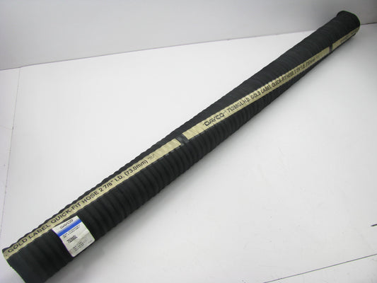 Dayco 75288GL Straight Radiator Coolant Hose - 2-7/8'' ID X 47'' Long Heavy Duty