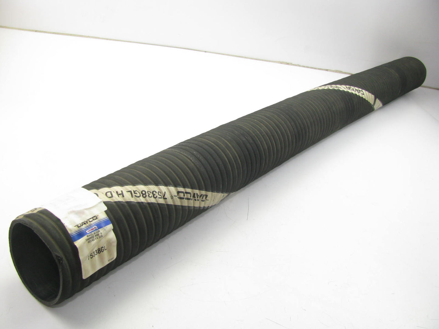 Dayco 75338GL Heavy Duty Radiator Coolant Hose - 3-3/8'' ID X 47'' Long