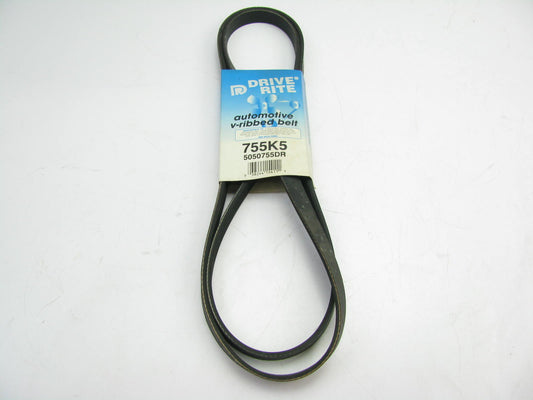 Dayco 755K5 Serpentine Belt - 0.69'' X 76.00'' - 5 Ribs