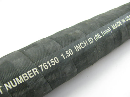 Dayco 76150 HVAC Straight Heater Hose - 1.50'' ID X 36'' Long  (3 FEET X 1-1/2'')