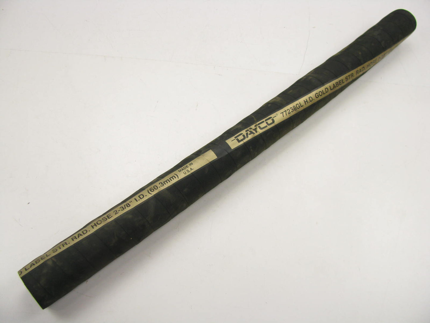 Dayco 77238GL Straight Radiator Coolant Hose - 2-3/8'' ID X 36'' Long