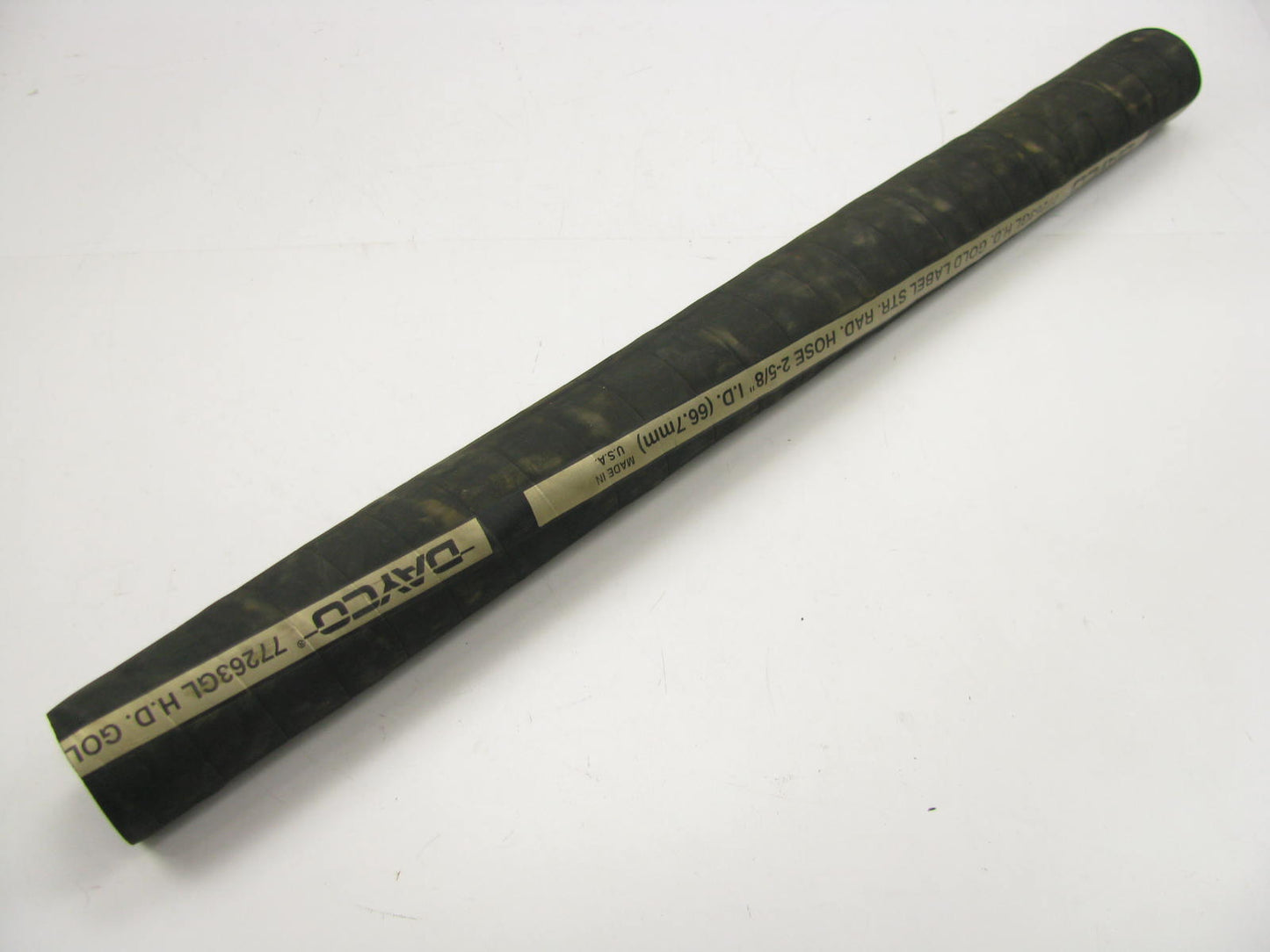 3 FEET - Dayco 77263GL Straight Radiator Coolant Hose - 2-5/8'' ID X 36'' Long