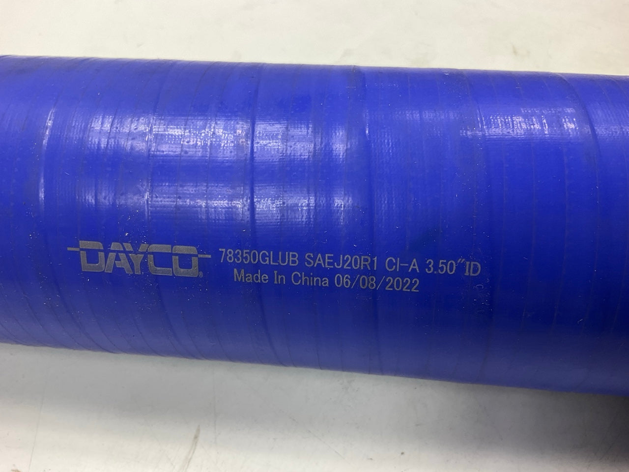 Dayco 78350GL Radiator Coolant Hose, HEAVY DUTY, Silicone 3-1/2'' X 36''