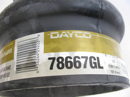 Dayco 78667GL Air Intake Reducing Hump Hose 5.5'' To 5'' Air Tube Reducer, 6'' Long