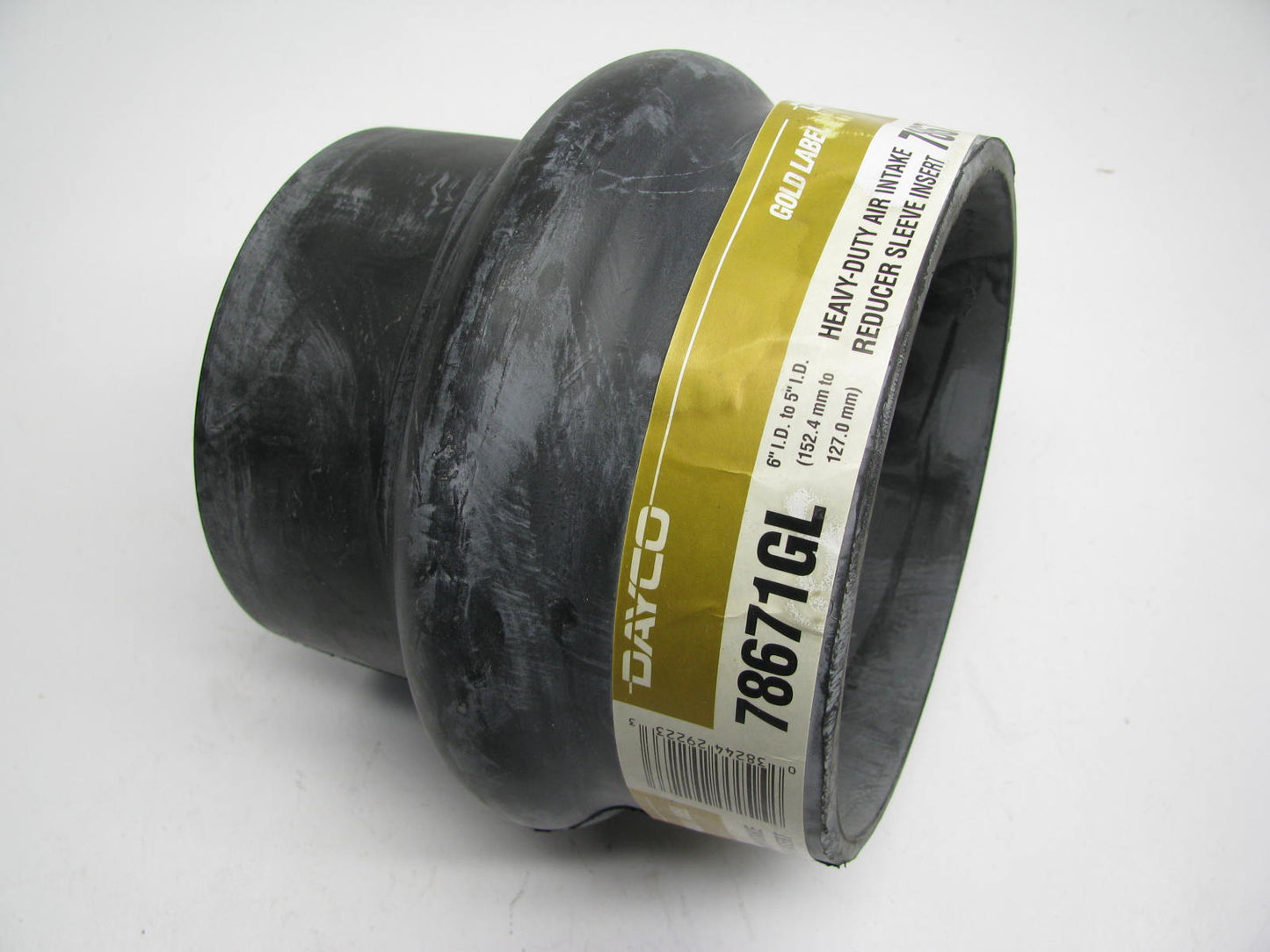 Dayco 78671GL Air Intake Reducing Hump Hose 6'' ID To 5'' Reducer Coupler