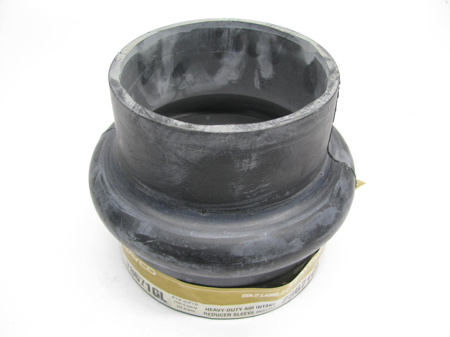 Dayco 78671GL Air Intake Reducing Hump Hose 6'' ID To 5'' Reducer Coupler