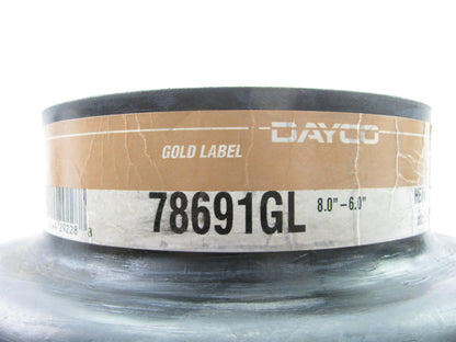 Dayco 78691GL HD Truck Engine Air Intake Hose - 8'' To 6'' Reducer Hump Hose