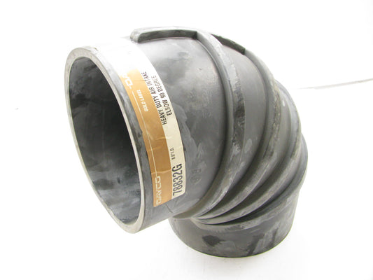 Dayco 78832G 8'' Air Intake Hose 90 Degree Rubber Elbow For Large Diesel Truck