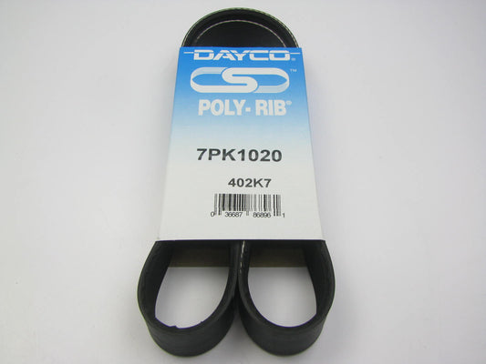 Dayco 7PK1020 Serpentine Belt - 25mm X 1020mm - 7 Ribs