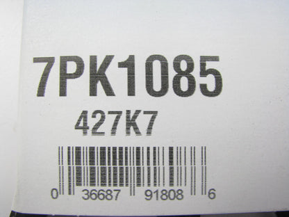 Dayco 7PK1085 Serpentine Belt - 25mm X 1085mm - 7 Ribs