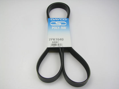 Dayco 7PK1640 Serpentine Belt - 25mm X 1640mm - 7 Ribs
