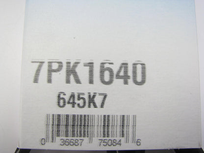 Dayco 7PK1640 Serpentine Belt - 25mm X 1640mm - 7 Ribs