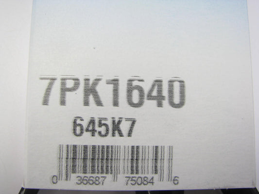 Dayco 7PK1640 Serpentine Belt - 25mm X 1640mm - 7 Ribs