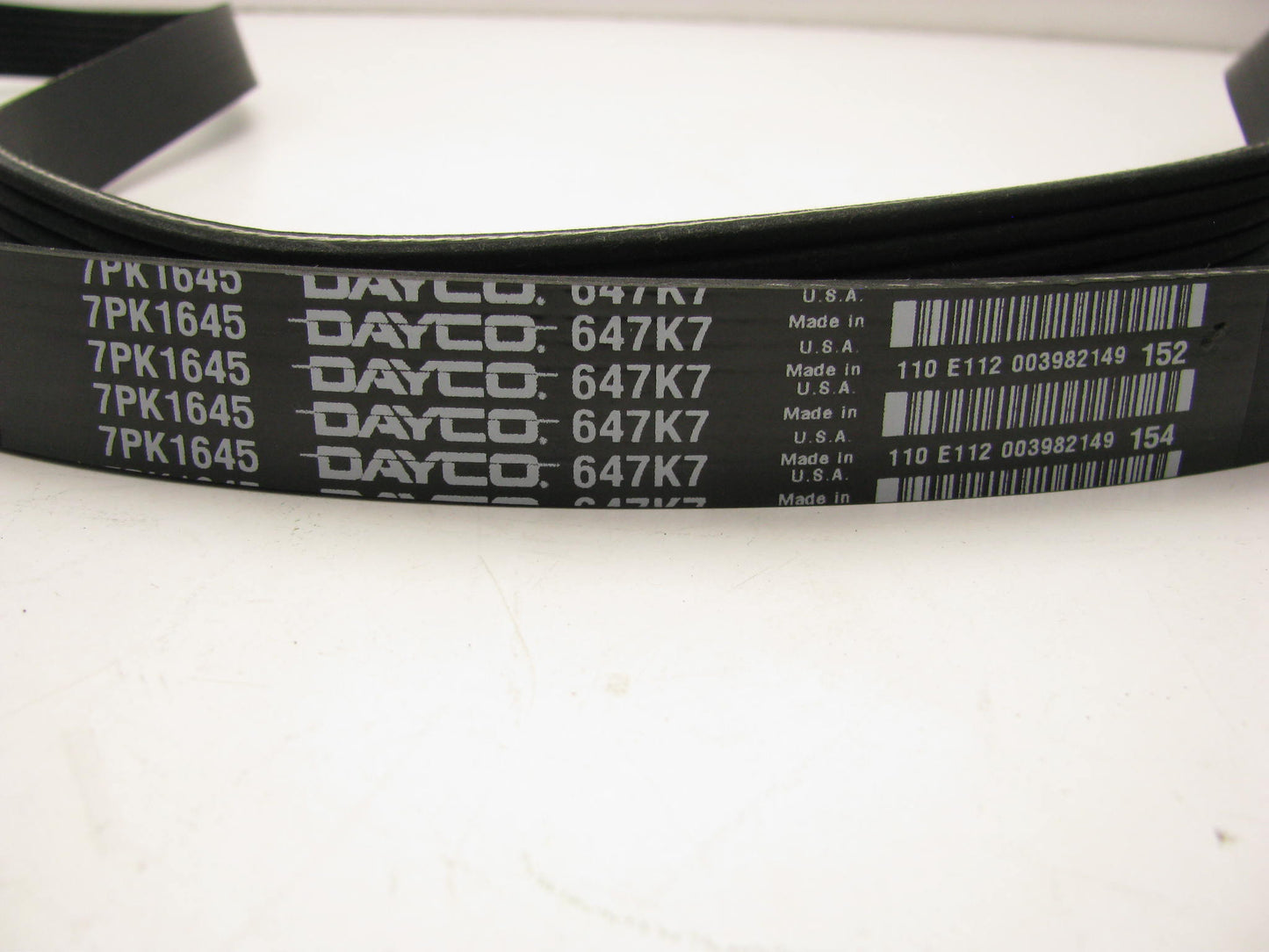 Dayco 7PK1645  Serpentine Belt