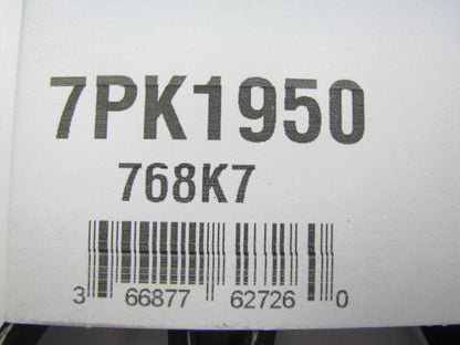 Dayco 7PK1950 Serpentine Belt - 25mm X 1950mm - 7 Ribs