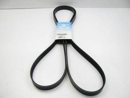 Dayco 7PK2680 Serpentine Belt - 25mm X 2680mm - 7 Ribs