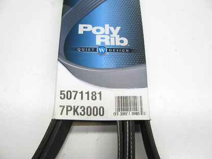 Dayco 7PK3000 Serpentine Belt - 5071181, LR031360