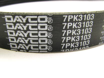 Dayco 7PK3103 Serpentine Belt  2012-UP Ford Ranger (3.2L Duratorq Diesel) NON-US
