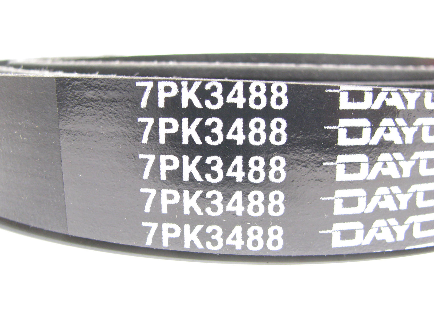 Dayco 7PK3488 Serpentine Drive Belt   Width: 9/64''   X 138.05 '' X 7 Ribs
