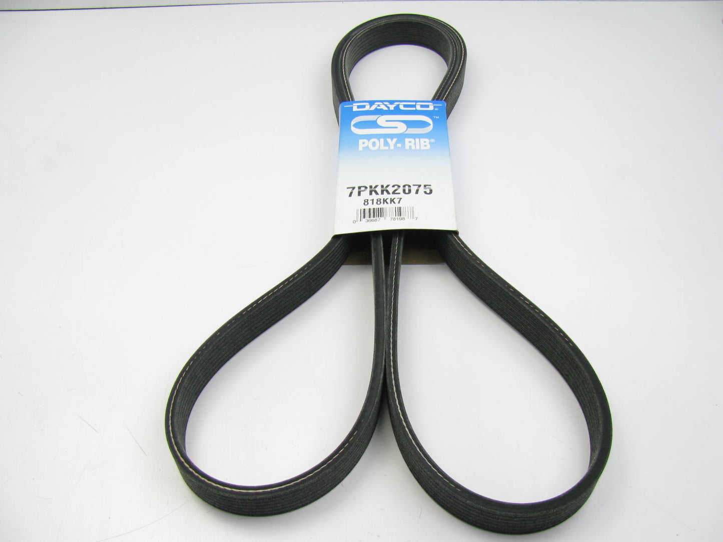 Dayco 7PKK2075 Serpentine Belt - 25mm X 2075mm - 7 Ribs