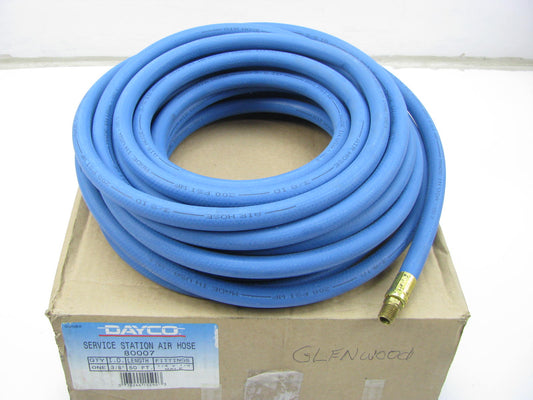 Dayco 80007 Service Station Air Hose 3/8 Inch 50 Feet 1/4''x1/4'' Male